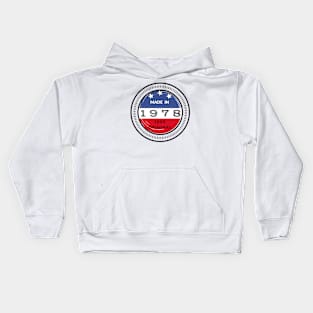 made in 1978 Kids Hoodie